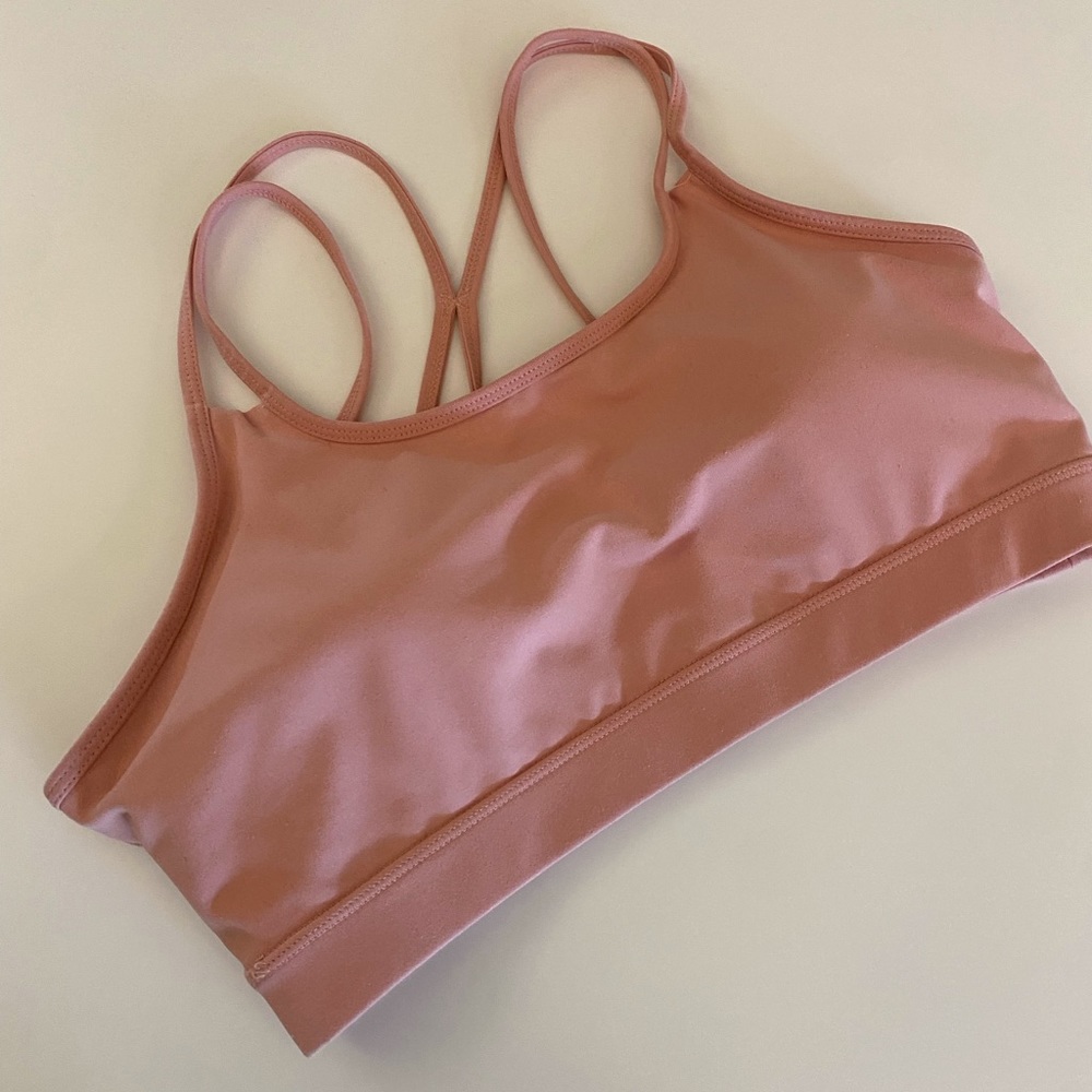 GAIAM Pale Pink Sports Bra